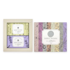 Caixa com 2 sabonetes 150g - Bamboo e Lavanda de Provence