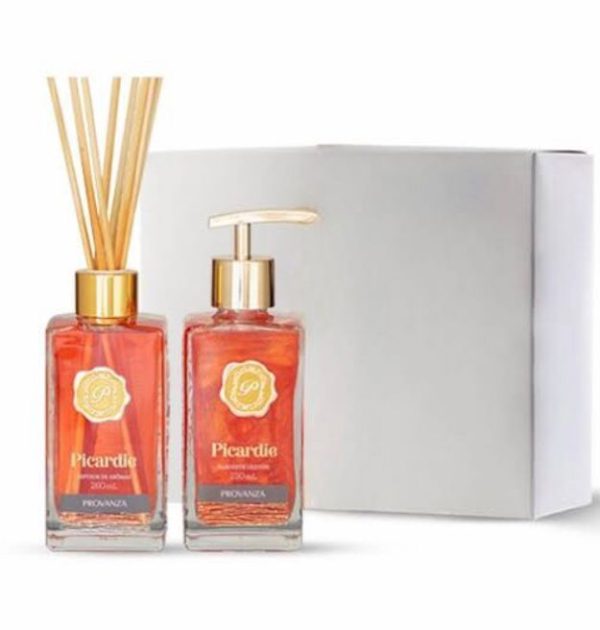 KIT DIFUSOR E SABONETE LIQUIDO PICARDIE